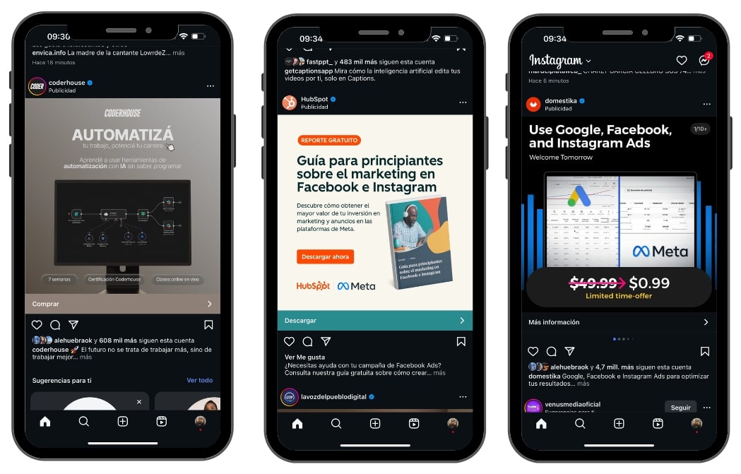 Anuncios de compra en Instagram