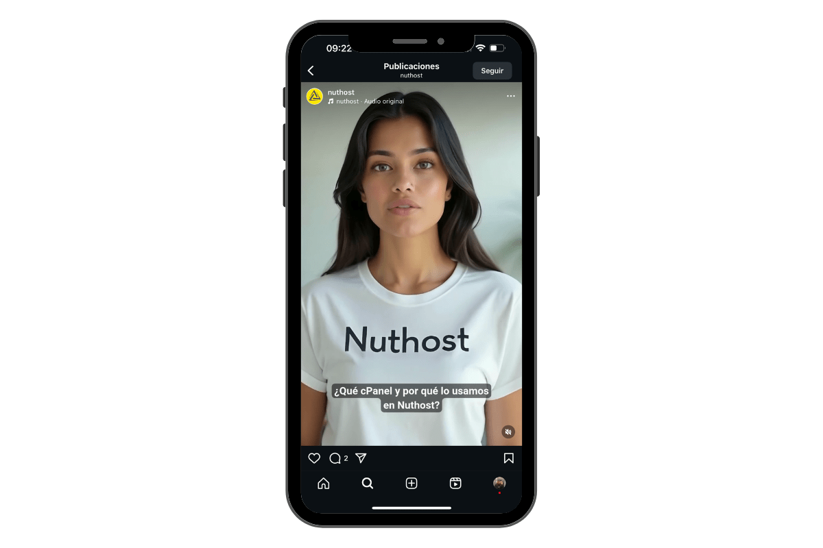 Publicaciones en Instagram con IA